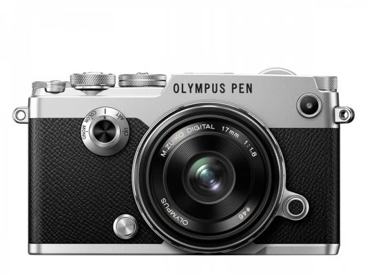 Фотоапарат Olympus PEN-F Kit (Silver) + Обектив Olympus M.Zuiko Digital 17mm f/1.8 MSC (Black)
