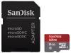 Памет microSDHC SanDisk Ultra 8GB (48MB/s) + SD Адаптер