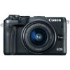 Фотоапарат Canon EOS M6 тяло Black + Обектив Canon EF-M 15-45mm f/3.5-6.3 IS STM