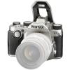 Фотоапарат Pentax K-P Silver тяло + Обектив Pentax HD PENTAX DA 18-50mm f/4.0-5.6 DC WR RE