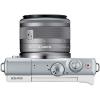Фотоапарат Canon EOS M100 тяло + Обектив Canon EF-M 15-45mm f/3.5-6.3 IS STM + Обектив Canon EF-M 55-200mm f/4.5-6.3 IS STM White