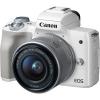  Фотоапарат Canon EOS M50 WhiteТяло + Обектив Canon EF-M 15-45mm f/3.5-6.3 IS STM