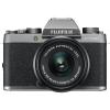 Фотоапарат Fujifilm X-T100 Dark Silver + Обектив Fujinon XC 15-45mm f/3.5-5.6 OIS PZ