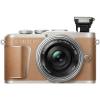 Фотоапарат Olympus E-PL9 Brown тяло + Обектив Olympus ZD Micro 14-42mm f/3.5-5.6 EZ ED MSC 