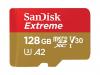 Памет microSDXC SanDisk Extreme 128GB V30-A2