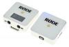 Безжичен микрофон RODE Wireless GO White - предавател и приемник