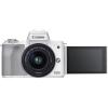  Фотоапарат Canon EOS M50 Mark II White Тяло + Обектив Canon EF-M 15-45mm f/3.5-6.3 IS STM