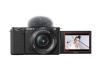 Фотоапарат за влогинг Sony ZV-E10 Kit (16-50mm OSS) + Микрофон Sony ECM-W3