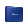 Преносим SSD Samsung Portable SSD T7 500GB (Indigo Blue)