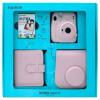 Комплект Fujifilm - Instax Mini 11, фотоапарат, албум, калъф, розови