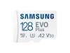 Карта памет Samsung - EVO Plus, 128GB, microSDXC, Class10 + адаптер