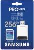 Карта памет Samsung PRO Plus 256GB SDXC + USB четец