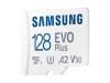 Карта памет Samsung - EVO Plus, 128GB, microSDXC, Class10 + адаптер