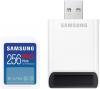 Карта памет Samsung PRO Plus 256GB SDXC + USB четец