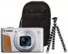 Фотоапарат Canon Powershot SX740 HS Lite Travel Kit (сребрист)