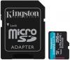 Карта памет Kingston Canvas Go! Plus 256GB microSD Class 10 + адаптер