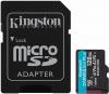 Карта памет Kingston Canvas Go! Plus Gen4 128GB microSD Class 10 + Адаптер