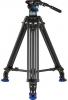 Видео статив Benro A573T Dual Tube AL + S6Pro 75-158 cm (черен)