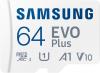 Карта памет Samsung Evo Plus 64GB microSDXC Class10 + Адаптер