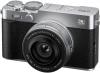 Безогледален фотоапарат Fujifilm X-E5 + Обектив Fujifilm XF 23mm f/2.8 R WR (сребрист)