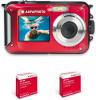 Компактен подводен фотоапарат AgfaPhoto Realishot WP8000 Bundle (червен)