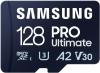 Карта памет Samsung PRO Ultimate 128GB microSDXC Class 10 + Адаптер