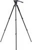 Видео статив Benro C373F Carbon Single Tube + S8Pro 31.5-163 cm (черен)