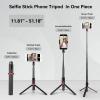 Селфи стик SmallRig Portable Selfie Stick Tripod ST-25 (черен)