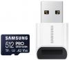 Карта памет Samsung PRO Ultimate 512GB (2023) microSDXC Class 10 + USB 3.0 четец