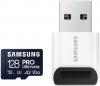 Карта памет Samsung PRO Ultimate 128GB (2023) microSDXC Class 10 + USB 3.0 четец