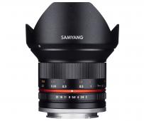 Обектив Samyang 12mm f/2 NCS CS за Fujifilm X-mount (черен)