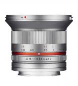 Обектив Samyang 12mm f/2 NCS CS за Micro 4/3 (сребрист)