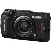 Фотоапарат Olympus TG-5 Black + Olympus CHS-09 RED HANDSTRAP (непотъваща връзка)