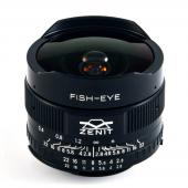 Обектив Zenit Zenitar 16mm f/2.8 Fisheye за Nikon
