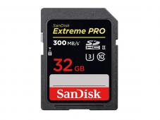 Памет SDHC SanDisk Extreme Pro 32GB UHS-II U3 C10 300MB/s