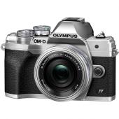 Фотоапарат Olympus OM-D E-M10 Mark IV Silver  + Обектив Olympus M.Zuiko Digital ED 14-42mm f/3.5-5.6 EZ Silver