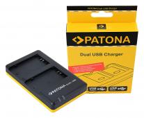 Двойно зарядно устройство Patona за Li-Ion батерия Sony NP-FZ100 USB Type C