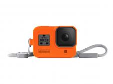 Калъф за GoPro 8 Sleeve + Lanyard Hyper Orange (оранж)