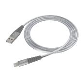Кабел Joby Charge and Sync Lightning Cable 1.2m Сив - MFi сертифициран