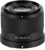 Обектив Viltrox AF 40mm f/2.5 Full Frame за Nikon Z