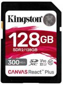 Карта памет Kingston Canvas React Plus V90 128GB SDXC Class 10