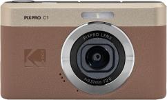 Компактен фотоапарат Kodak PIXPRO C1 (кафяв)