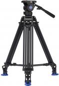 Видео статив Benro A673TMM Dual Stage AL + BV8 71.5-160 cm (черен)