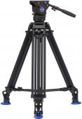 Видео статив Benro A673TMM Dual Stage AL + BV4 Pro Kit 80.5-160 cm (черен)