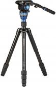 Видео статив Benro A3883 Travel Angel Aero AL + S6Pro 34-184 cm (черен)