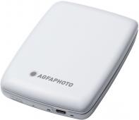 Мини принтер АgfaPhoto Realipix Mini P.2 ZINK + 10 снимки (бял)
