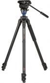 Видео статив Benro A2573F AL + S4Pro 41.5-177 cm (черен)