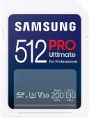 Карта памет Samsung PRO Ultimate 512GB SDXC Class 10/U3/V30 