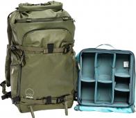 Раница Shimoda Action X30 + M-less Core Unit Starter Kit (зелена)