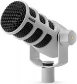 Микрофон Rode PodMic (бял)